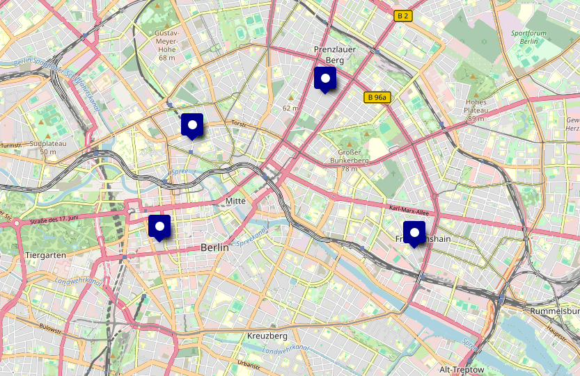 Illustration zum Import und zur Verarbeitung von Geodaten